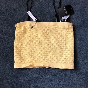 Forever 21 Yellow Tube Top